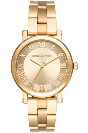Michael Kors Norie Gold Dial Gold Steel Strap Watch for Women - MK3560 Buy Now By Michael Kors
