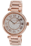 Michael Kors Skylar Rose Gold Dial Rose Gold Steel Strap Watch for Women - MK5868 Buy Now By Michael Kors