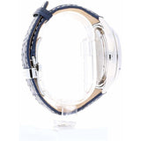 Citizen Eco Drive Calendrier White Dial Blue Leather Strap Watch For Men - BU2020-11A Buy Now By Citizen