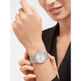 Bvlgari Bvlgari Lady Silver Dial Silver Steel Strap Watch for Women - BVLGARI103575 Buy Now By Bvlgari