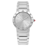 Bvlgari Bvlgari Lady Silver Dial Silver Steel Strap Watch for Women - BVLGARI103575 Buy Now By Bvlgari