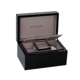 Bvlgari Divas Dream Quartz Diamonds Black Dial Black Leather Strap Watch for Women - DREAM102841 Buy Now By Bvlgari