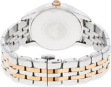 Emporio Armani Classic Quartz Silver Dial Two Tone Steel Strap Watch For Men - AR1824 Buy Now By Emporio Armani
