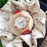 Maserati Potenza Silver Dial Red Leather Strap Watch For Women - R8851108501 Buy Now By Maserati