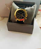 Guess Eclipse Multi Function Black Dial Black Rubber Strap Watch for Women - GW0315L1 Buy Now By Guess