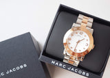 Marc Jacobs Amy Silver Dial Two Tone Steel Strap Watch for Women - MBM3194 Buy Now By Marc Jacobs