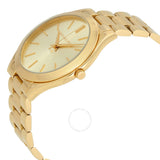 Michael Kors Slim Runway Gold Dial Gold Stainless Steel Strap Watch for Women - MK3179 Buy Now By Michael Kors