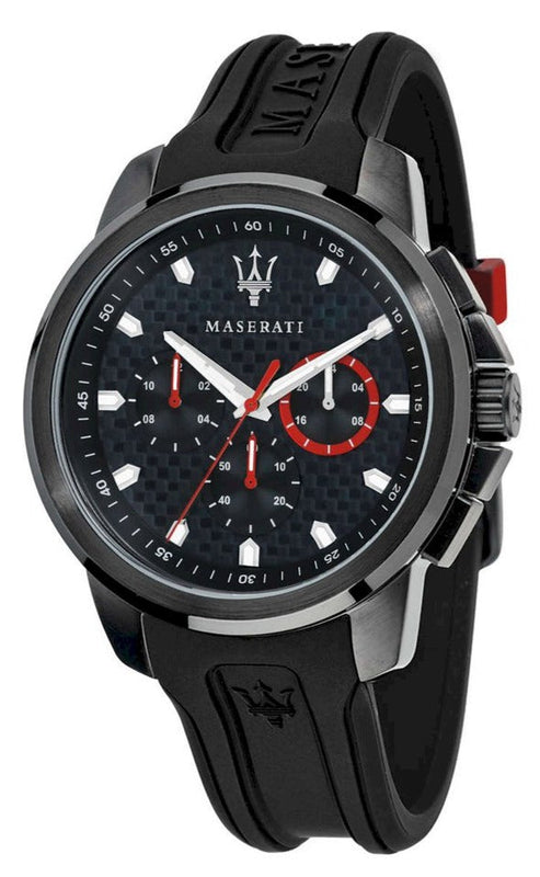 Maserati SFIDA Chronograph Quartz Stainless Steel Black Dial Watch For Men - R8851123007 Buy Now By Maserati