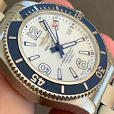 Breitling Superocean 42mm White Dial Silver Steel Strap Watch for Men - A17366D81A1A1 Buy Now By Breitling