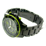 Marc Jacobs Rock Chronograph Black Dial Black Steel Strap Watch for Men - MBM5026 Buy Now By Marc Jacobs