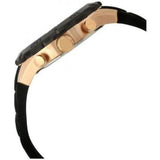 Guess Caliber Chronograph Black Dial Black Rubber Strap Watch for Men - W0864G2 Buy Now By Guess