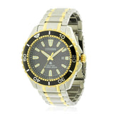 Citizen Eco Drive Promaster Diver Black Dial Two Tone Steel Strap Watch For Men - BN0194-57E Buy Now By Citizen