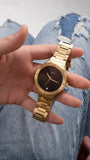 Guess Scope Quartz Black Dial Gold Steel Strap Watch for Men - GW0427G2 Buy Now By Guess