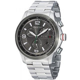 Gucci G Timeless Chronograph Grey Dial Silver Steel Strap Watch For Men - YA126238 Buy Now By Gucci