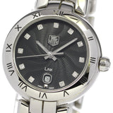 Tag Heuer Link Quartz Diamonds Black Dial Silver Steel Strap Watch for Women - WAT1410.BA0954 Buy Now By Tag Heuer