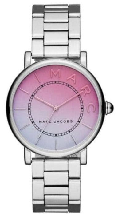 Marc Jacobs Roxy Pink Dial Silver Steel Strap Watch for Women - MJ3554 Buy Now By Marc Jacobs