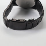 Citizen Eco Drive Blue Dial Black Steel Strap Watch For Men - AW0024-58LB Buy Now By Citizen