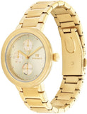 Tommy Hilfiger Joy Analog Gold Dial Gold Steel Strap Watch For Women - 1782536 Buy Now By Tommy Hilfiger