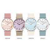 Coach Perry Mother of Pearl White Dial Blue Leather Strap Watch for Women - 14503271 Buy Now By Coach