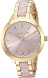 Michael Kors Norie Gold Dial Two Tone Steel Strap Watch for Women - MK3586 Buy Now By Michael Kors