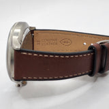 Fossil Retro Pilot Chronograph Silver Dial Brown Leather Strap Watch for Men - FS5809 Buy Now By Fossil