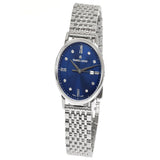 Maurice Lacroix Eliros Diamonds Blue Dial Silver Steel Strap Watch For Women - EL1094-SS002-450-1 Buy Now By Maurice Lacroix