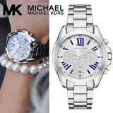 Michael Kors Bradshaw Quartz Silver Dial Silver Steel Strap Watch For Women - MK6320 Buy Now By Michael Kors