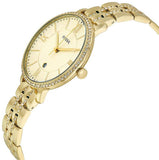 Fossil Jacqueline Gold Dial Gold Steel Strap Watch for Women - ES3547 Buy Now By Fossil