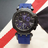Tissot T Race Chronograph Blue Dial Blue Silicone Strap Watch For Men - T115.417.37.041.00 Buy Now By Tissot