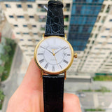 Longines Presence 25.5mm Automatic White Dial Black Leather Strap Watch for Women - L4.921.2.11.2 Buy Now By Longines
