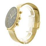 Michael Kors Jaryn Black Dial Gold Steel Strap Watch for Men - MK8503 Buy Now By Michael Kors