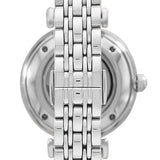 Emporio Armani Gianni T-Bar Automatic Silver Dial Silver Steel Strap Watch For Women - AR60022 Buy Now By Emporio Armani