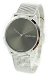 Calvin Klein Minimal Grey Dial Silver Mesh Bracelet Watch for Men - K3M211Y3 Buy Now By Calvin Klein
