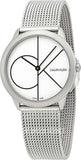 Calvin Klein Minimal Silver Dial Silver Mesh Bracelet Watch for Women - K3M2212Z Buy Now By Calvin Klein