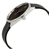 Calvin Klein Accent Black Dial Black Leather Strap Watch for Men - K2Y2X1C3 Buy Now By Calvin Klein
