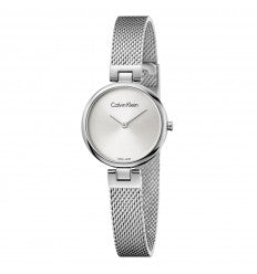 Calvin Klein Authentic White Dial Silver Mesh Bracelet Watch for Women - K8G23126 Buy Now By Calvin Klein