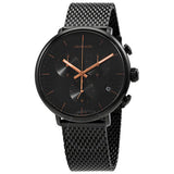Calvin Klein High Noon Black Dial Black Mesh Bracelet Watch for Women - K8M27421 Buy Now By Calvin Klein