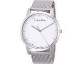 Calvin Klein City Chronograph White Dial Silver Mesh Bracelet Watch for Men - K2G2G126 Buy Now By Calvin Klein