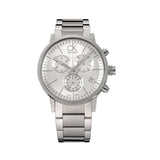 Calvin Klein Post Minimal White Dial Silver Steel Strap Watch for Men - K7627126 Buy Now By Calvin Klein