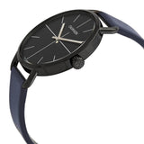 Calvin Klein Even Blue Dial Blue Leather Strap Watch for Men - K7B214VN Buy Now By Calvin Klein