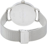 Calvin Klein City Chronograph White Dial Silver Mesh Bracelet Watch for Men - K2G27126 Buy Now By Calvin Klein