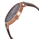 Calvin Klein Even Grey Dial Brown Leather Strap Watch for Women - K7B216G3 Buy Now By Calvin Klein