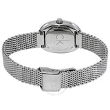 Calvin Klein Incentive Black Dial Silver Mesh Bracelet Watch for Women - K3P23121 Buy Now By Calvin Klein