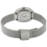 Calvin Klein Incentive Silver Dial Silver Mesh Bracelet Watch for Women - K3P23126 Buy Now By Calvin Klein
