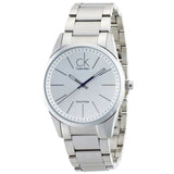 Calvin Klein Bold White Dial Silver Steel Strap Watch for Men - K2241120 Buy Now By Calvin Klein