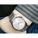 Calvin Klein City Silver Dial Silver Steel Strap Watch for Men - K2G21126 Buy Now By Calvin Klein
