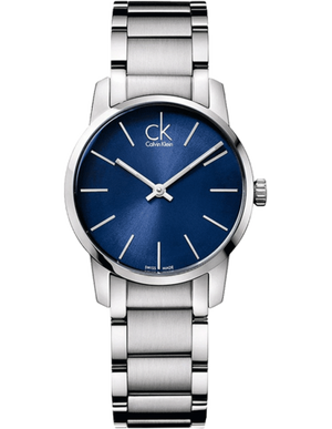 Calvin Klein City Blue Dial Silver Steel Strap Watch for Women - K2G2314N Buy Now By Calvin Klein