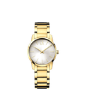 Calvin Klein City White Dial Gold Steel Strap Watch for Women - K2G23546 Buy Now By Calvin Klein