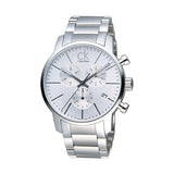 Calvin Klein City White Dial Silver Steel Strap Watch for Men - K2G27146 Buy Now By Calvin Klein