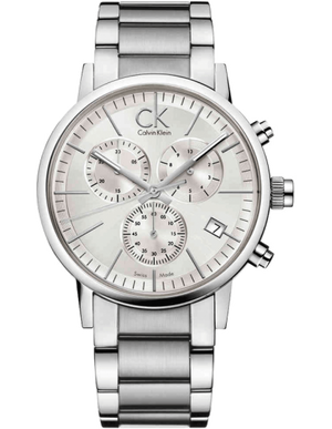 Calvin Klein City White Dial Silver Steel Strap Watch for Men - K2G27146 Buy Now By Calvin Klein